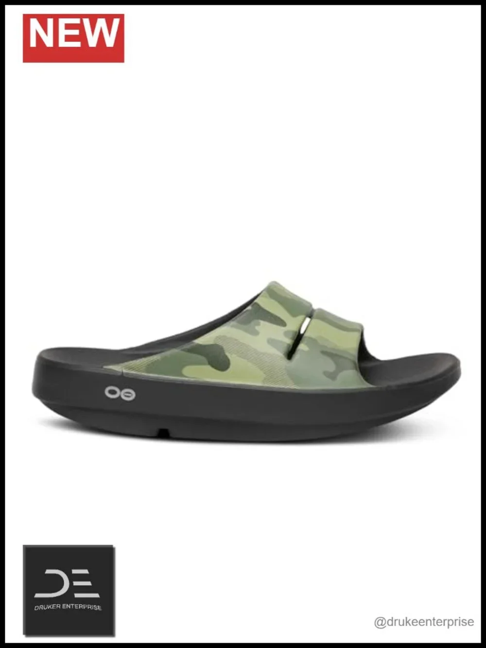 Recovery Slide Sandals - Unisex OOfoam Technology Patented Footbed Sport Slides